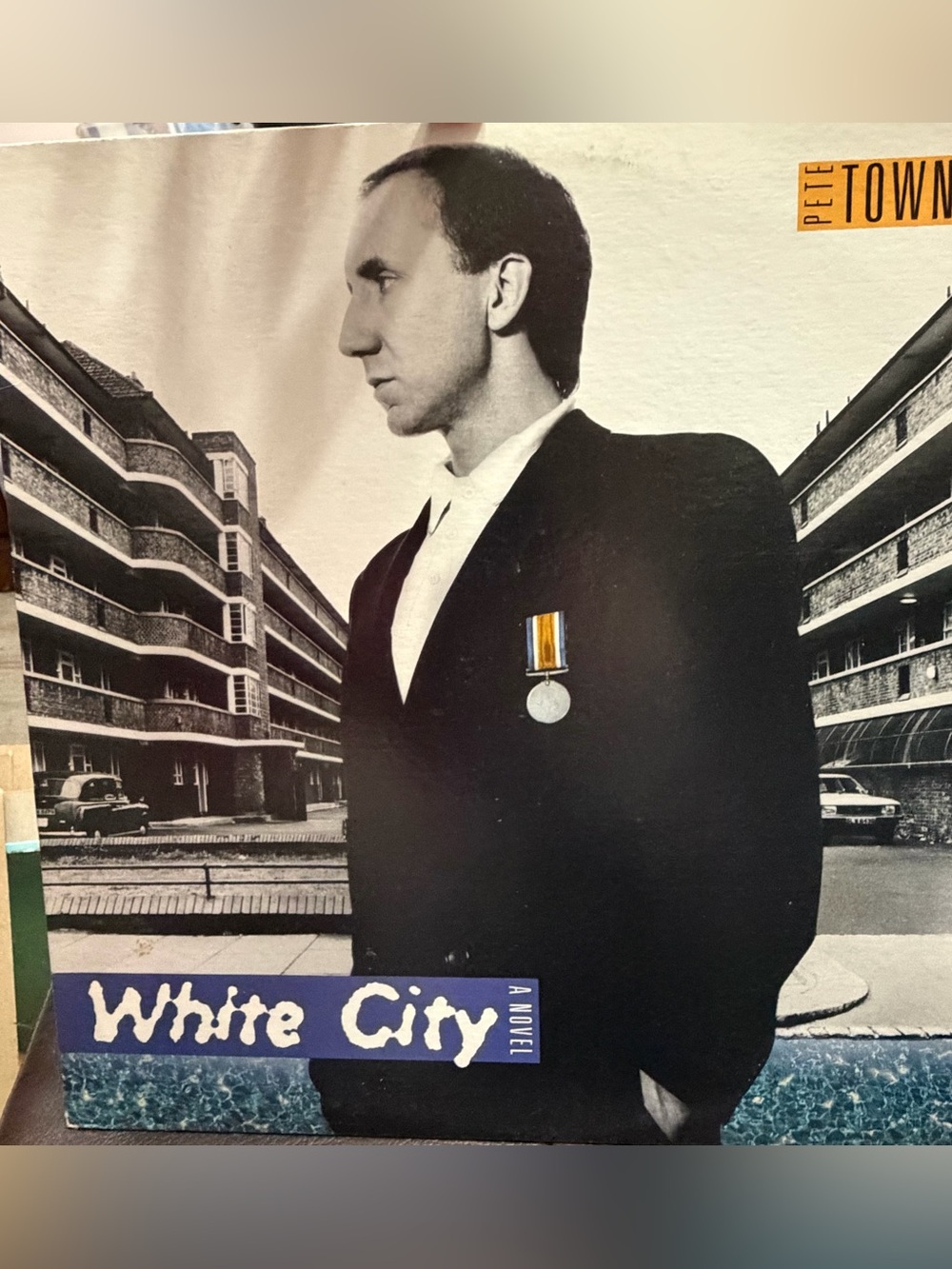 PETE TOWNSHEND White City A Novel USED 1985 LP Rock Vinyl ATCO-90473